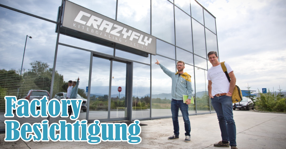 Kiteproduktion in Europa | Crazyfly Factory Besichtigung 
