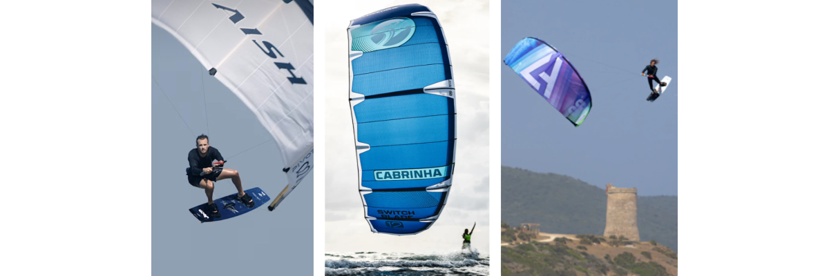 Die besten Kites im Vergleich: Naish, Harlem &amp; Cabrinha für jedes Level - Naish vs Harlem vs Cabrinha – Die besten Kites im Vergleich 2026