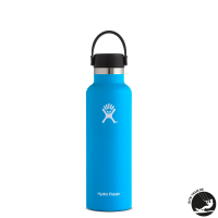 Hydro Flask Standard Mouth w/Standard Flex Cap Blau
