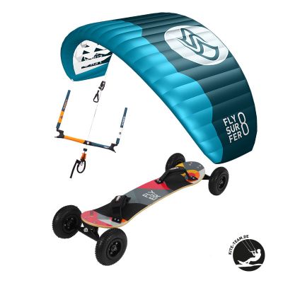 Flysurfer Landboard Set | Peak + Connect Bar + Kheo Flyer 8