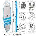 Gloryboards Inflatable SUP Board Active Grün 110