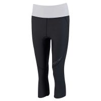 Prolimit Damen SUP Athletik 3/4 Leg pants quick dry schwarz/grau XS