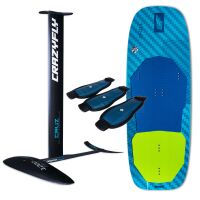 Crazyfly Kitefoil komplett Set | Foil, Board, Straps 70 cm 1000 cm²