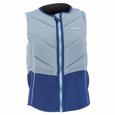 Prolimit Damen Pure Slider Weste Half Padded Front Zip blau  XS/34