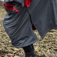 Red Paddle Poncho Pro Change Jacket kurz Arm grau M
