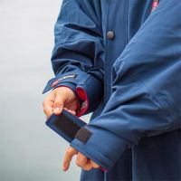 Red Paddle Poncho Pro Change Jacket lang Arm blau M