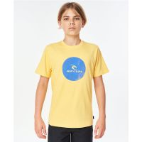 Rip Curl Kinder Tshirt Corp Icon gelb