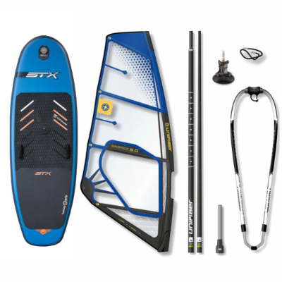 STX iWindsurf RS Allround Set - STX 280L plus STX Power HD Dacron komplett Rigg
