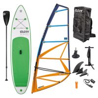 Gloryboards WindSUP Set - Board, Paddel, Segel 5m²