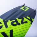 Crazyfly Raptor LTD Neon 2023 - Carbon Kiteboard 136x41cm