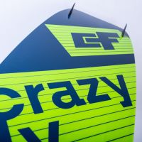 Crazyfly Acton 2023 - Beginner/Allround Kiteboard 145x48cm