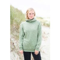 Schwerelosigkite Damen Hoodie Sweater| Vögel L