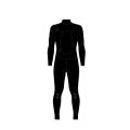 Neil Pryde Herren Wetsuit Wizard Fullsuit 5/4 FZ C1 Black 50
