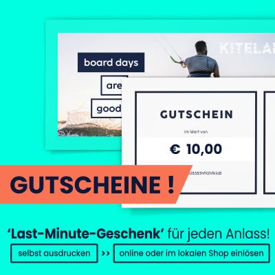 10€ Kiteladen Gutschein - Geschenk für SUP Freunde