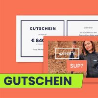 Kiteladen Gutschein - Geschenk f&uuml;r SUP Freunde...