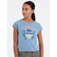 Protest Mädchen T-Shirt PRTGINGER JR blau 104