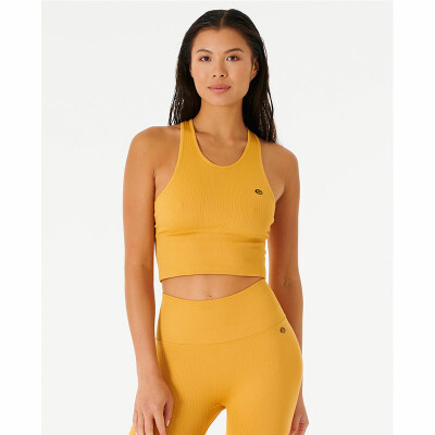 Rip Curl Damen Top Dunes Crop goldgelb M