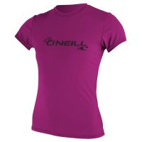 Oneill Wms Basic Skins S/S Sun Shirt pink
