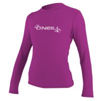 Oneill Wms Basic Skins L/S Sun Shirt pink
