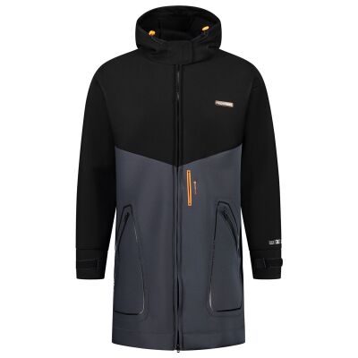 Racer Jacket DL (Farbe: Black/Orange, Größe: XL)