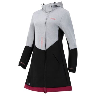 Pure Girl Racer Jacket (Farbe: Grey/Black, Größe: 34-XS)