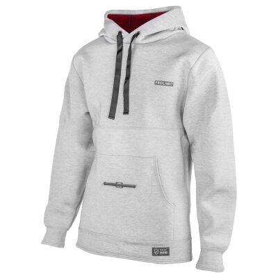 Neoprene Loosefit Hoodie (Farbe: Black/Grey, Größe: M)