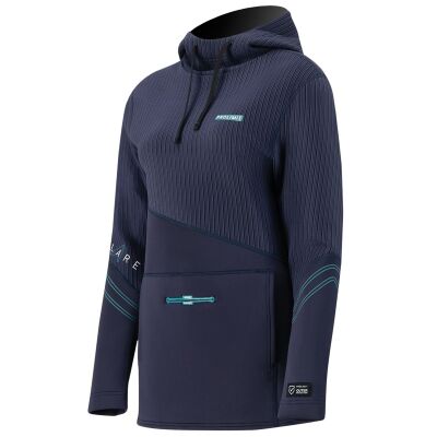 Womens Neoprene Loosefit Hoodie Flare (Größe: 34-XS)