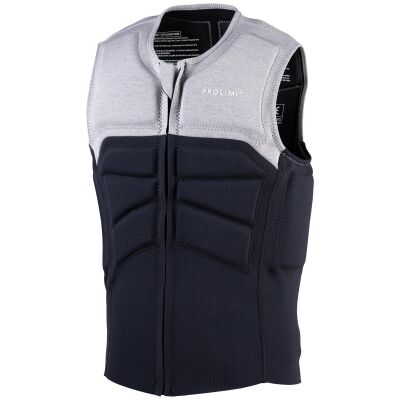 Vest Half Padded Mercury Stretch Freezip (Farbe: Grey/Black, Größe: S)