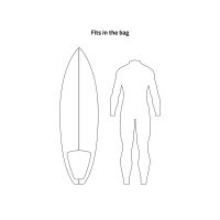 Surf/Kitesurf Boardbag Sport (Größe: 56square)