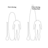 SUP Boardbag Evo Sport (Größe: 140x30)