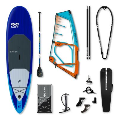 Exocet Zypher Windsup SL 15 PSI & XO Sails Rookie EPX